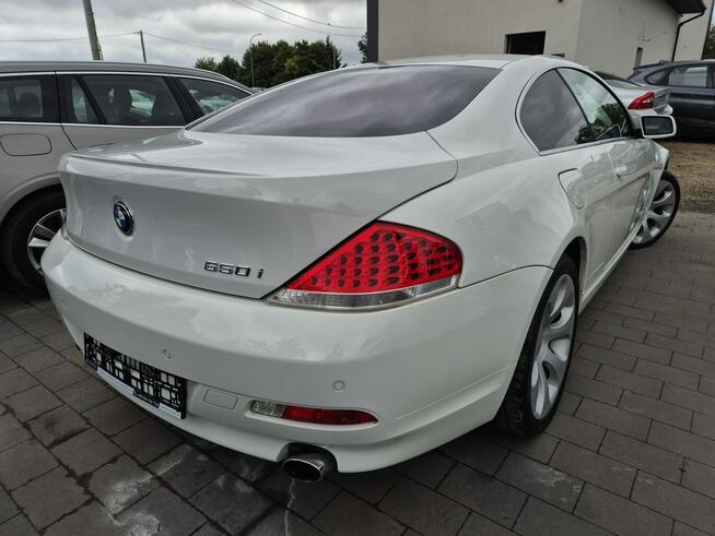 BMW 650i 367km panorama BI-XENON kamera NAV skóra AUTOMAT 2007 Tychy - zdjęcie 4