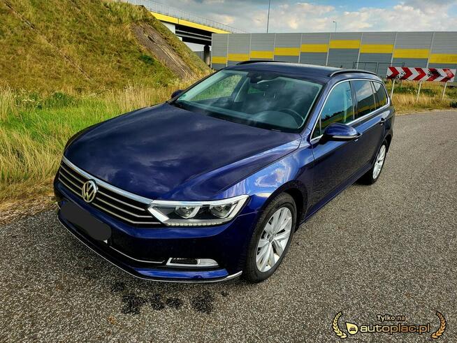 Volkswagen Passat B8 2.0 VW 2.0TDI 2019 ACC LED KAMERA MASAŻ Łódź - zdjęcie 1