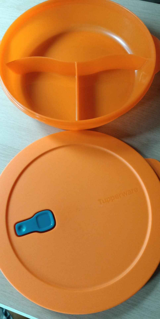 NOWE Tupperware Cristallo Trójdzielny Pojemnik na lunch 1,4L Śródmieście - zdjęcie 1