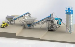 Nowoczesne mobilne węzły betoniarskie – GP Start-60