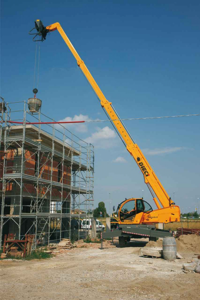 Wynajem ładowarek teleskopowych DIECI ładowarka teleskopowa Borkowo - zdjęcie 4