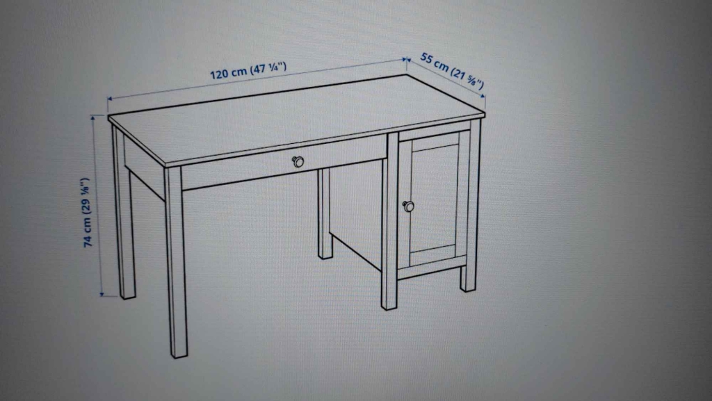 Biurko Hemnes ikea Siedlce - zdjęcie 3