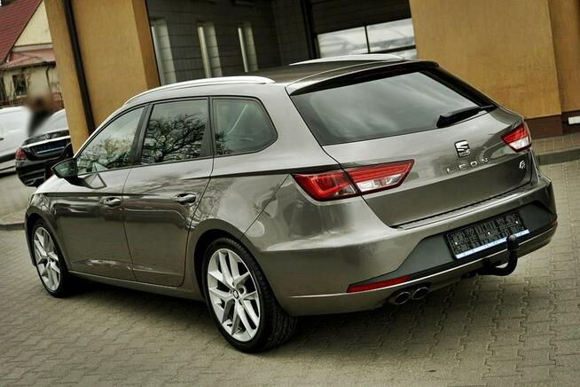 Seat Leon 2,0CR NAVI, 150KM, skóra, alu R18, 2015r. Płock - zdjęcie 3