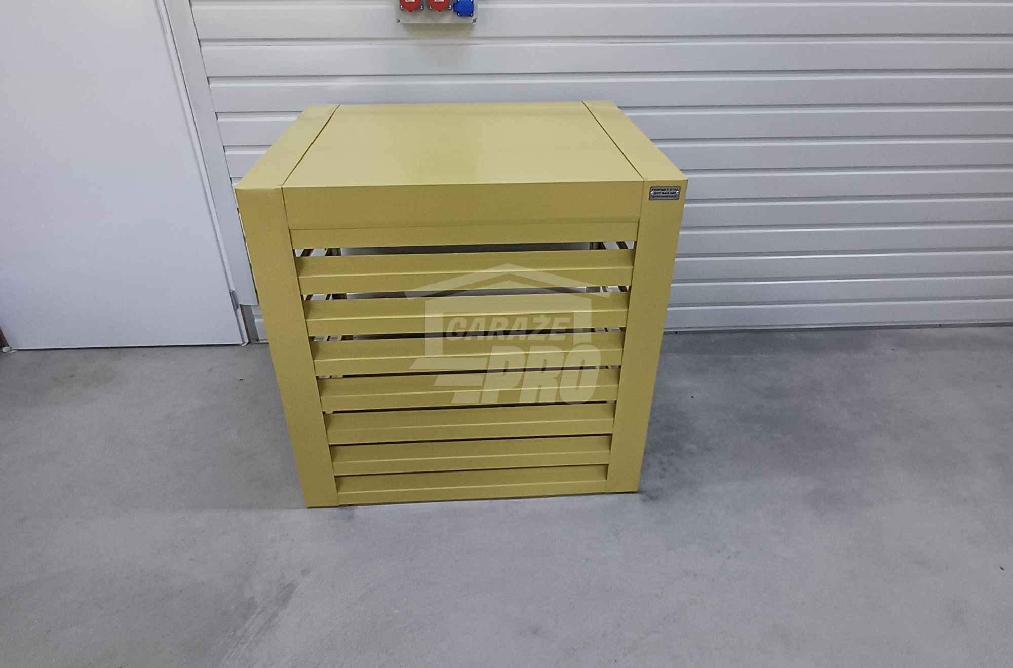 Osłona pompy ciepła 90x80x90 cm żółty Zabudowa GP503 Gdańsk - zdjęcie 5