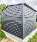 Schowek Domek ogrodowy 3x3m drzwi - antracyt - dach dwuspadowy GP429 Legnica - zdjęcie 2