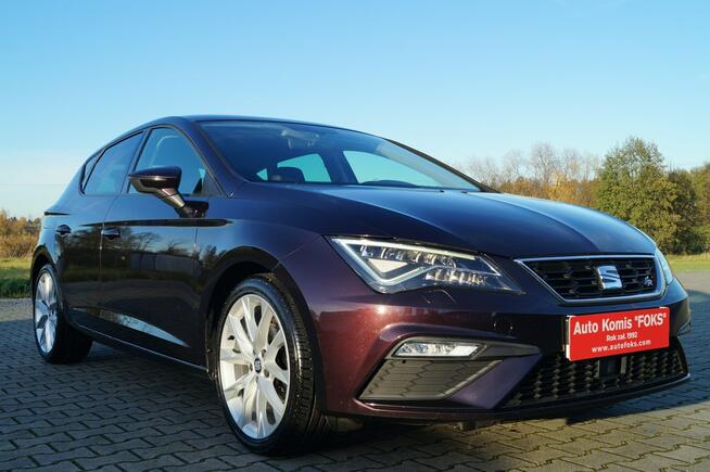Seat Leon FR  1.4 150KM Led Navi Boheme Violett stan BDB Pół-Skóra Goczałkowice-Zdrój - zdjęcie 9