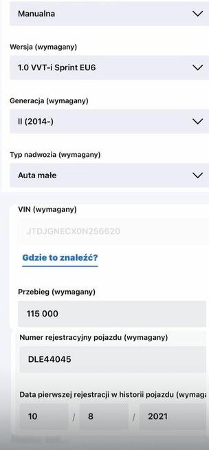 Toyota Aygo 1.0 VVT-i Sprint EU6 (2017) Wieluń - zdjęcie 5