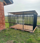 Kojec dla psa 3x2m   Podłoga drewniana - Dach spad w tył GP441 Gorzów Wielkopolski - zdjęcie 3