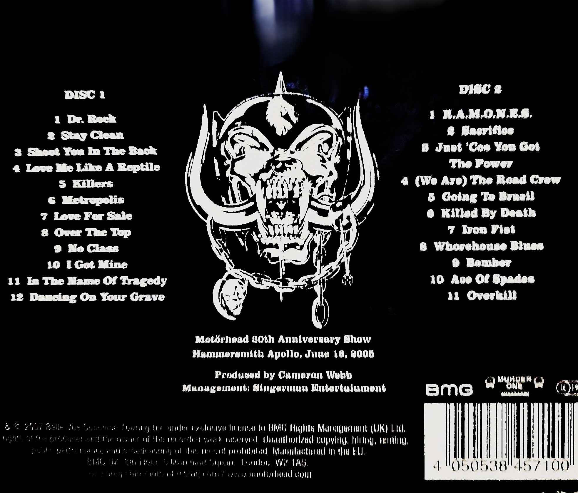 Unikat !Polecam Koncert Zespołu Heavy Metalowego Motorhead 2xCD Ochota - zdjęcie 2