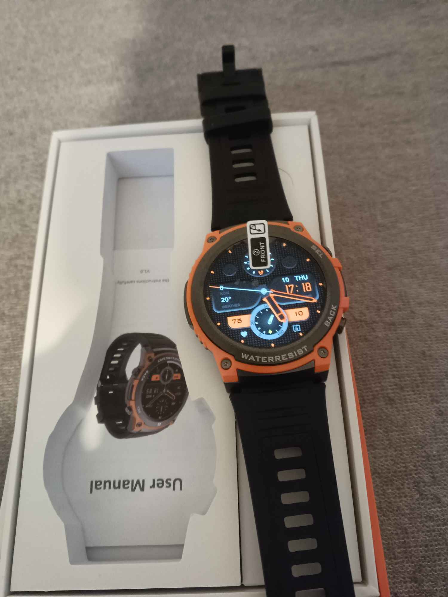 SMARTWATCH Aurora One inteligentny zegarek 1.43 wyświetlacz HD AMOLED Nowe Miasto - zdjęcie 12