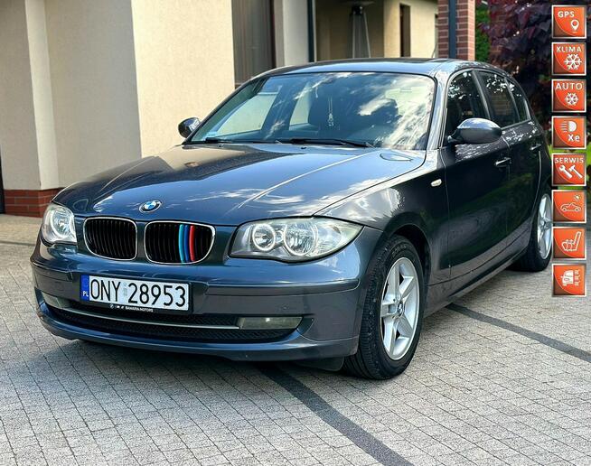 BMW 120i Lift6Biegów Navi Szyberdach Klimatronik Zarejestrowany Opłaty Wrocław - zdjęcie 1