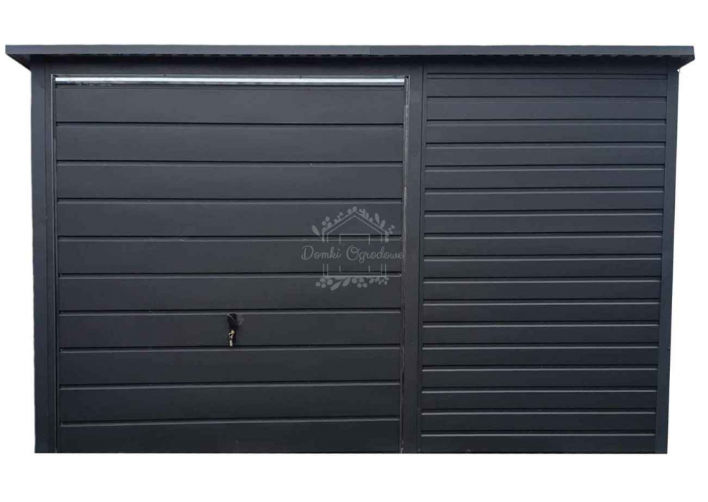 Garaż - Domek ogrodowy - Brama uchylna - Antracyt - rynny   ID764 Białogard - zdjęcie 1