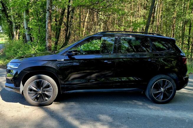 Skoda Karoq Sportsline koncowka 2023 benzyna salon polska Brusów - zdjęcie 8