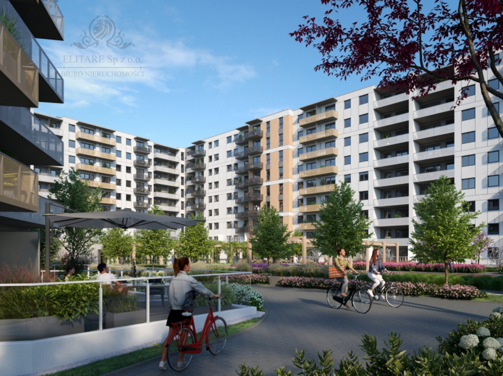 Piękne mieszkanie 2pok. o pow 38,20m2 z balkonem/ Partynice Braterska Wrocław - zdjęcie 2