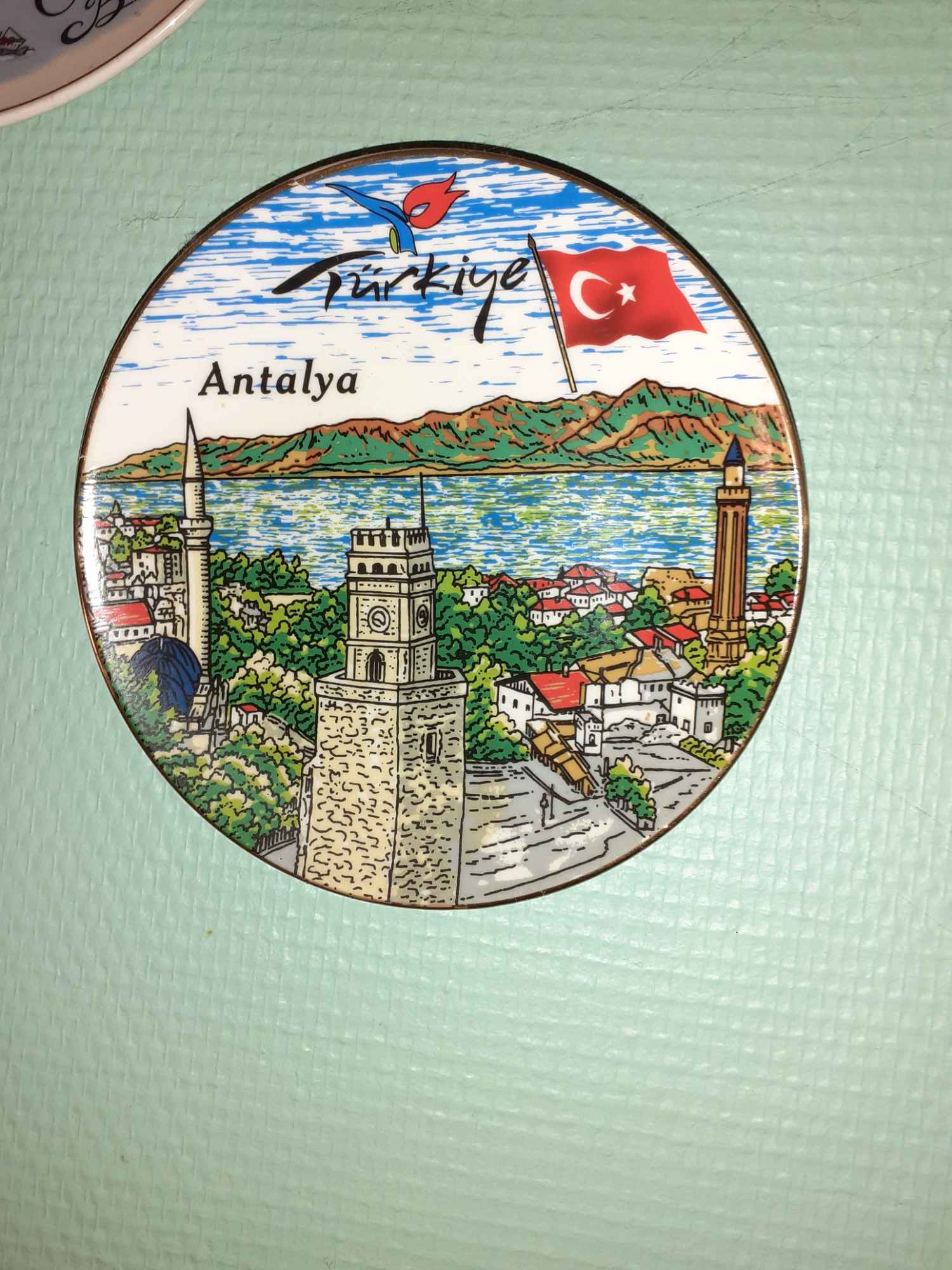 Talerz dekoracyjny, ozdobny Turcja Antalya Rybnik - zdjęcie 2