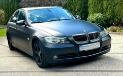BMW 320i e90 150KM Sedan Czarny Mat 2xPDC IDrive Opłacona #Zamiana# Wrocław - zdjęcie 2