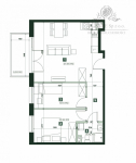 Mieszkanie 3pok. o pow 54,90m2 z balkonem 5,2m2/ Żerniki Wrocław - zdjęcie 10