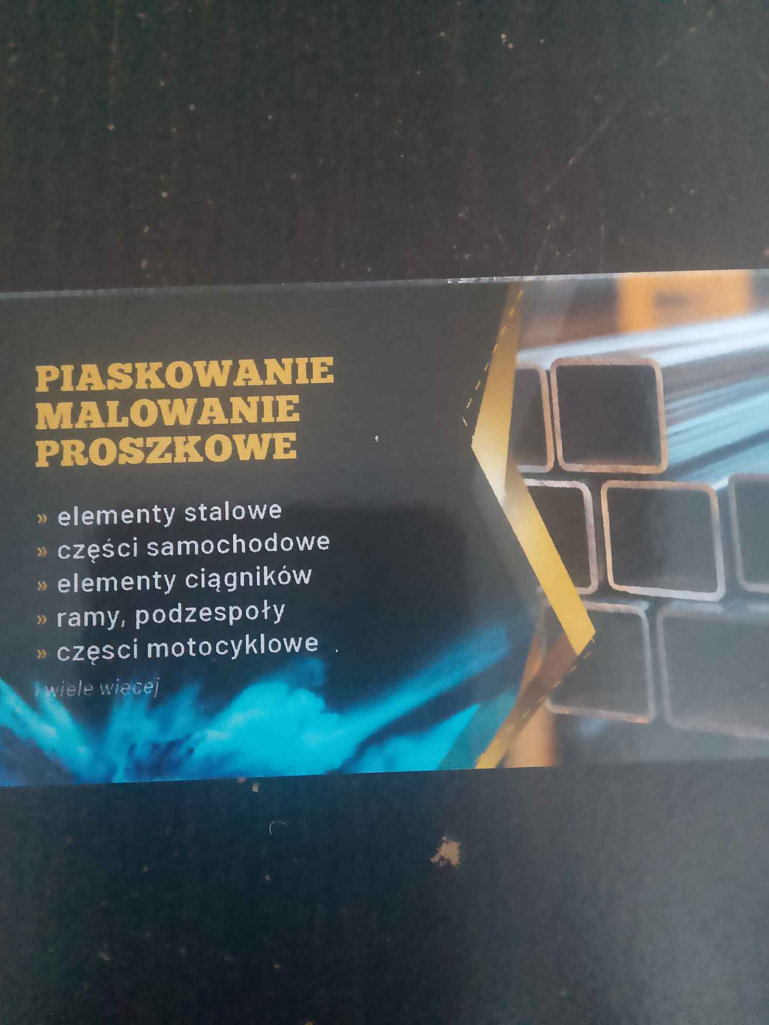 Piaskowanie malowanie proszkowe Mińsk Mazowiecki - zdjęcie 1