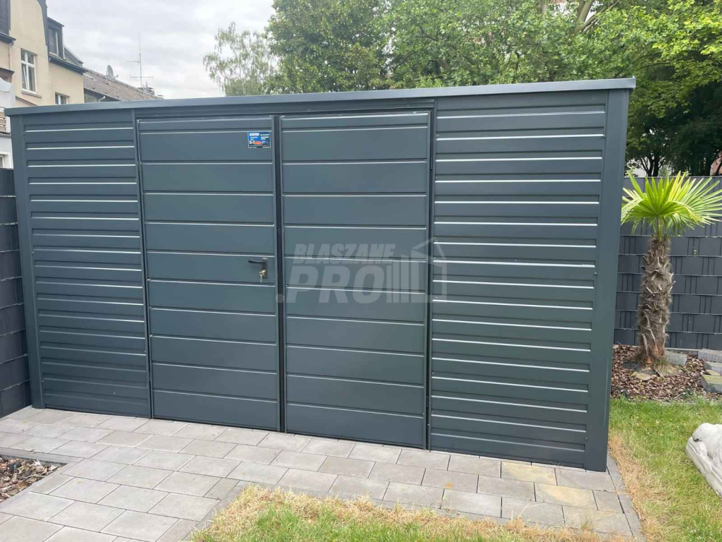 Domek ogrodowy 5x3 brama dwuskrzydłowa  + okno Dach spad w tył  GP116 Legnica - zdjęcie 8