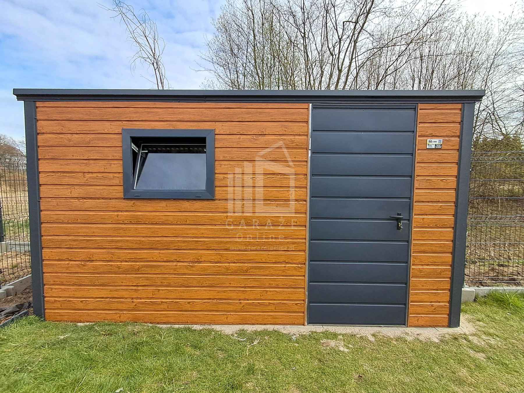 Schowek - domek ogrodowy 4x2m - dzwi - okno  dach ID1021 Wągrowiec - zdjęcie 3