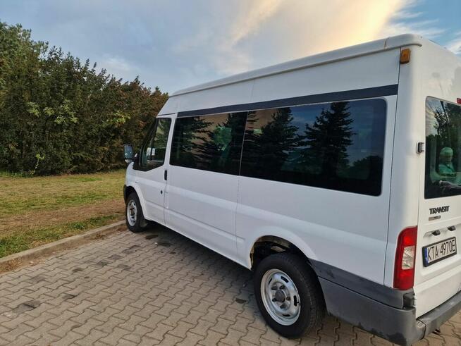 Ford transit mk7 2.4tdi 115km rwd 9 osób osobowy klima Warszawa - zdjęcie 7