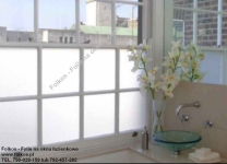 Folia matowa na okna łazienkowe- 100% prywatności -Nie zaciemnia Białołęka - zdjęcie 5