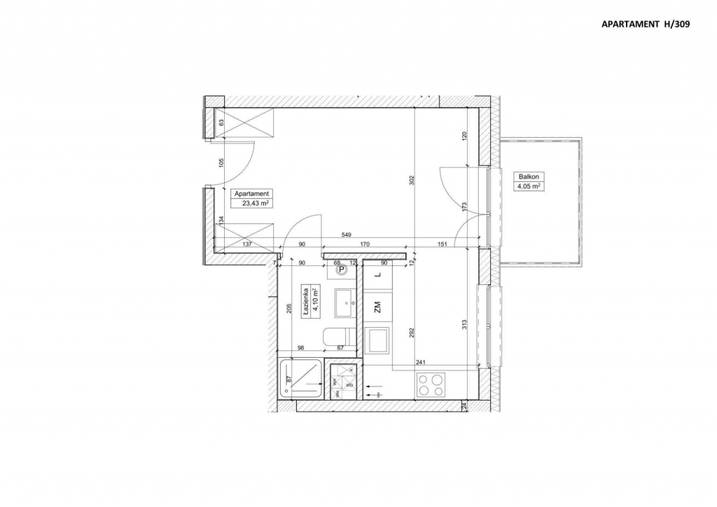 1pok, 29met, okolice Grabiszyńskiej BALKON/2 WINDY/2020 (Wrocław) Fabryczna - zdjęcie 9