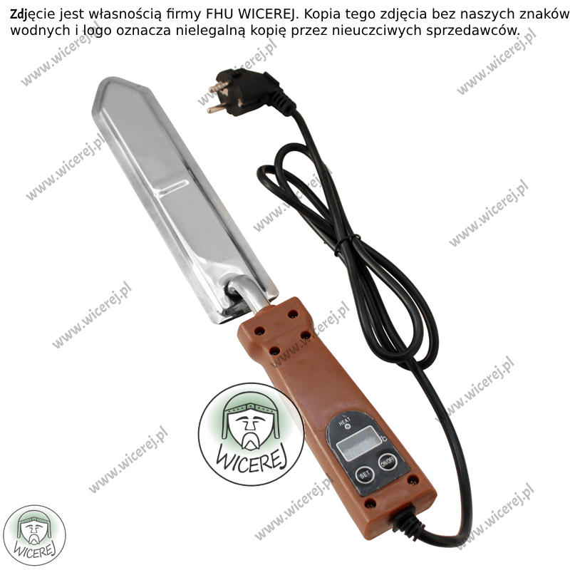 Nóż elektryczny do odsklepiania ramek z regulacją temperatury 50-180℃ Jaśliska - zdjęcie 2