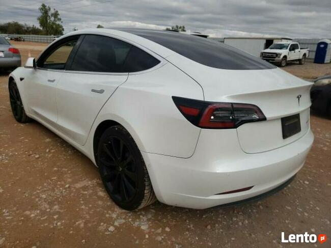 Tesla Model 3 Long Range, 2020, po gradobiciu Warszawa - zdjęcie 3