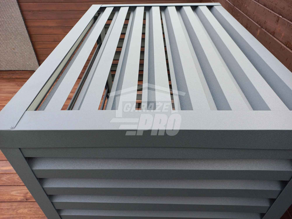 Osłona klimatyzatora - pompy ciepła 90x50x130 cm antracyt GP303 Gdynia - zdjęcie 10