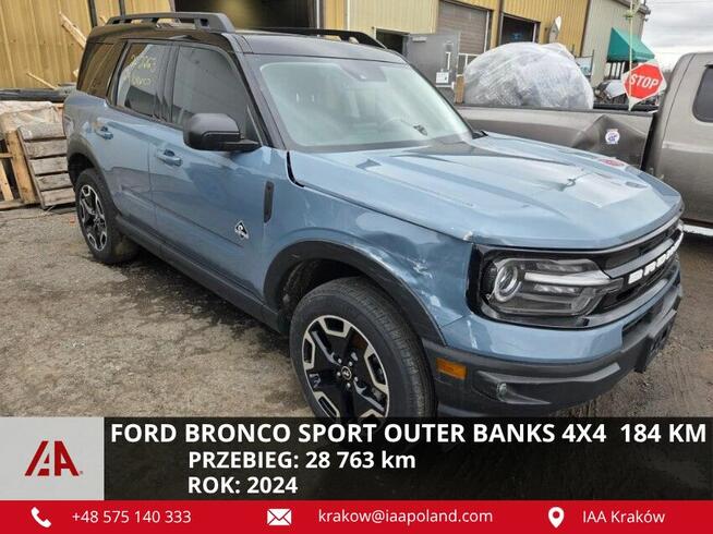 FORD BRONCO SPORT OUTER BANKS 2024 Kraków - zdjęcie 1