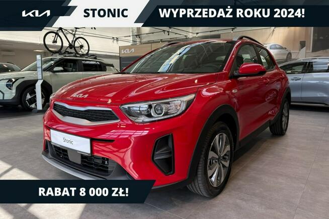 Kia Stonic 1.0T GDI  - DCT - 100 KM - SIGNAL RED - Pakiet Smart Warszawa - zdjęcie 1