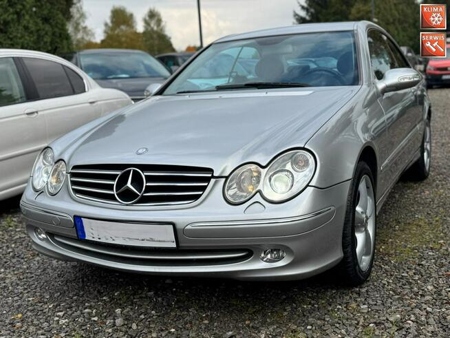 Mercedes CLK 240 2,6 benzyna manual avantgarde Łodygowice - zdjęcie 1