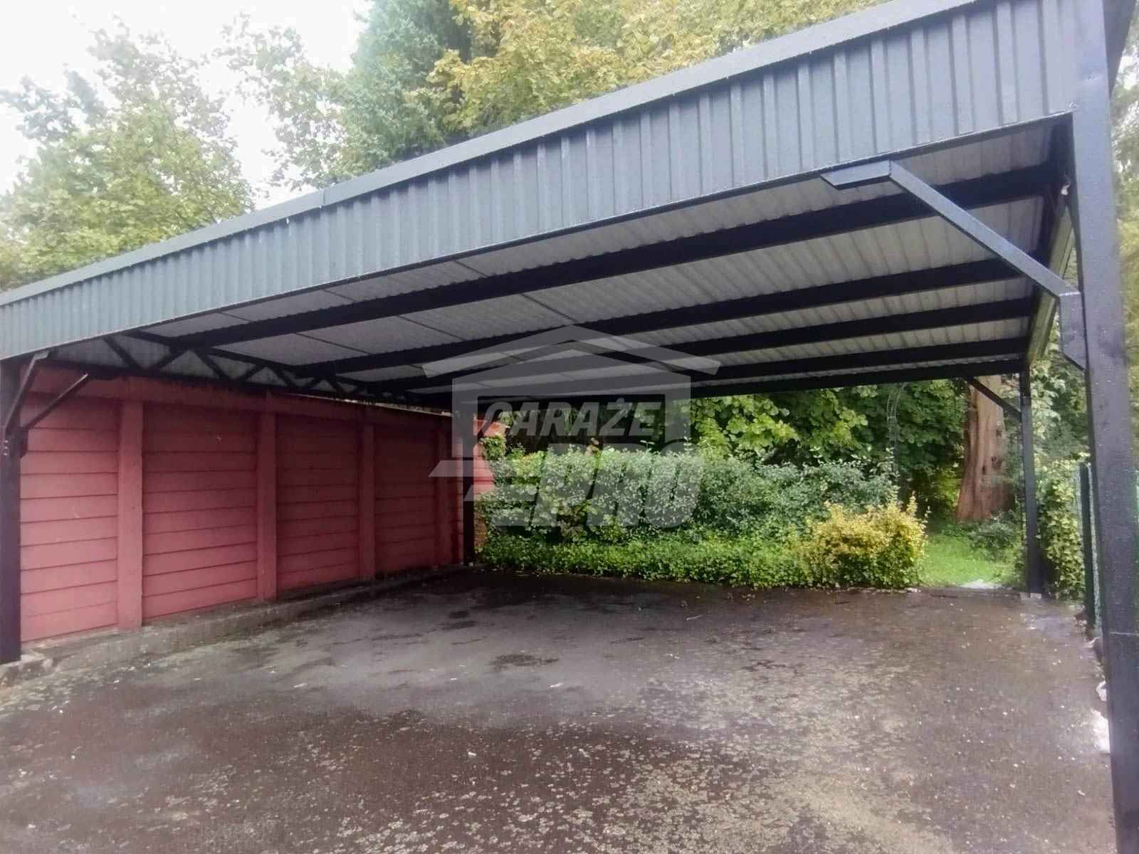 Wiata samochodowa CarPort 8x8  GP217 Włocławek - zdjęcie 3