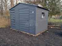 Schowek domek ogrodowy 2,2x2m wiata 0,8m drzwi  okno dach TS1074 Zakopane - zdjęcie 3