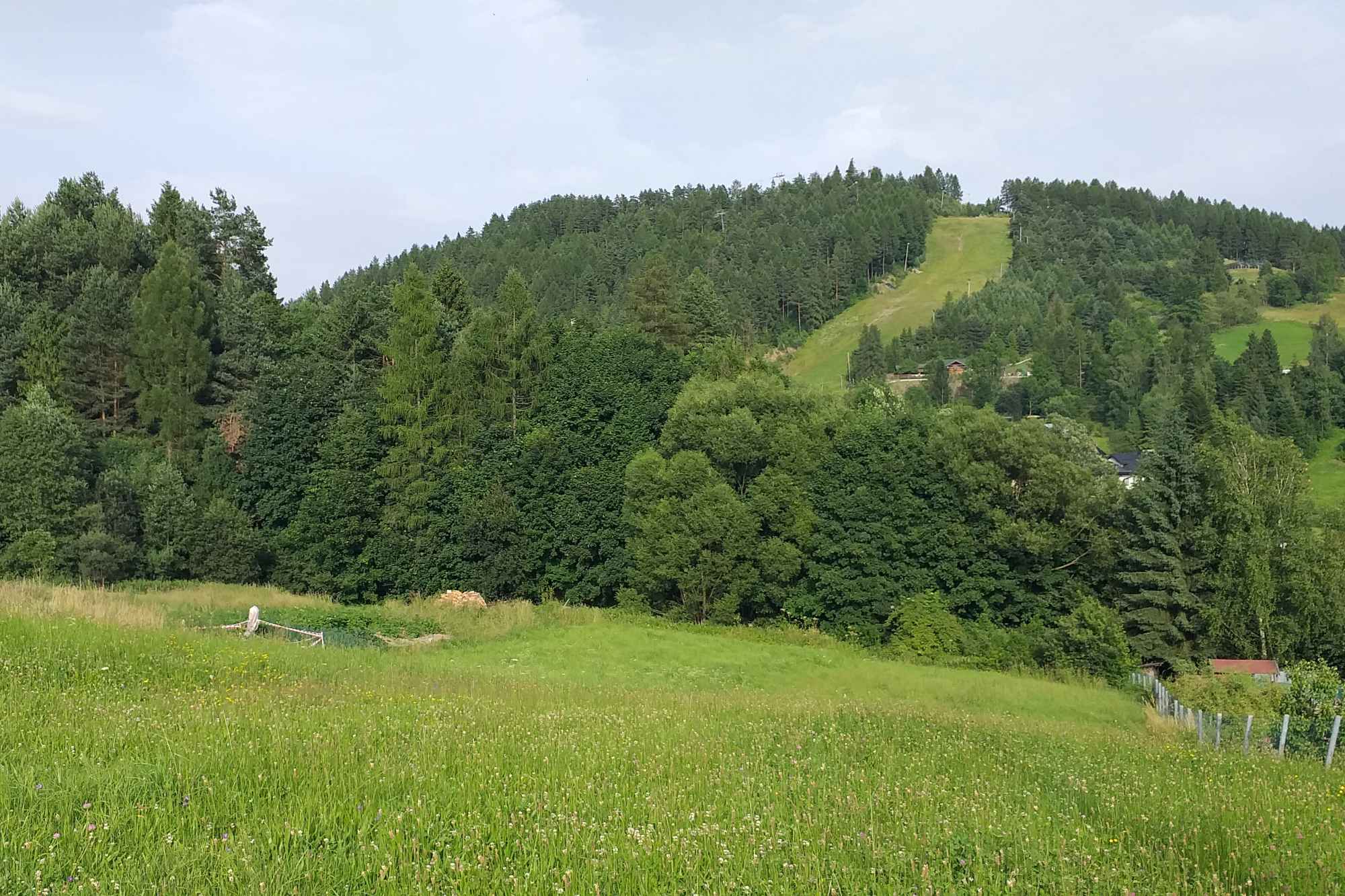 Działka budowlana w Kluszkowcach z panoramicznym widokiem na okolicę Kluszkowce - zdjęcie 4