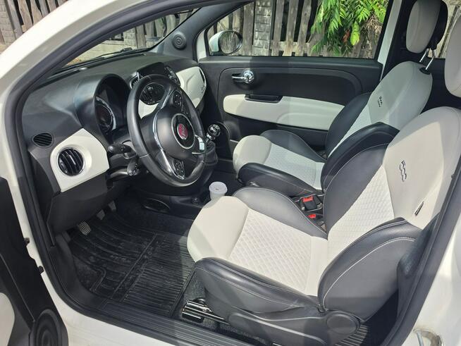 Fiat 500 Fvat/Krajowy/Dolcevita/Bezwypadkowy/Panorama Balice - zdjęcie 8