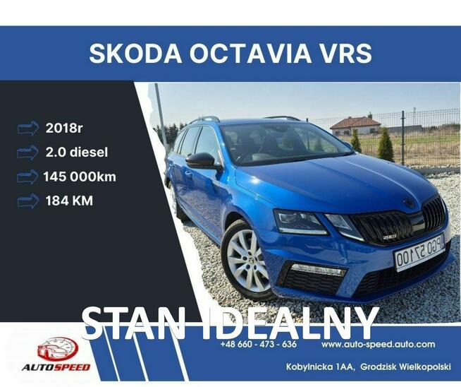 Škoda Octavia VRS DSG"RATY" Grodzisk Wielkopolski - zdjęcie 1