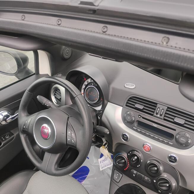 FIAT 500 C ,0.9 TWINAIR, PIĘKNE , STYLOWE CABRIO , STAN IDEALNY ! Mysłowice - zdjęcie 8