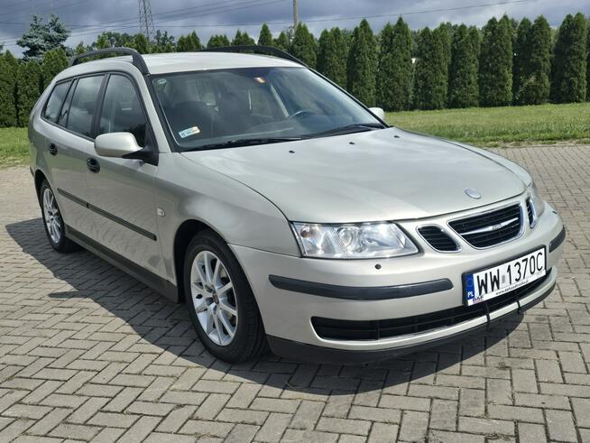 Saab 9-3 1,9TiD Serwis.Klimatronic 2 str.Tempomat.kredyt.OKAZJA Kutno - zdjęcie 3