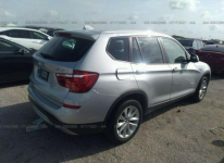 BMW X3 2017, 2.0L, po gradobiciu Warszawa - zdjęcie 4