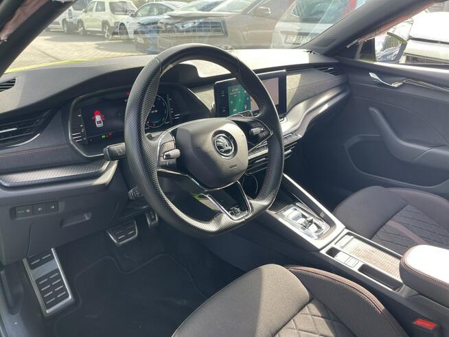 Škoda Octavia RS Automat Kamera Podgrzewanie Virtual 245KM Gliwice - zdjęcie 9