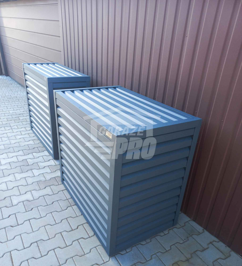 Osłona klimatyzatora - pompy ciepła 90x70x120 cm antracyt GP305 Gdynia - zdjęcie 3
