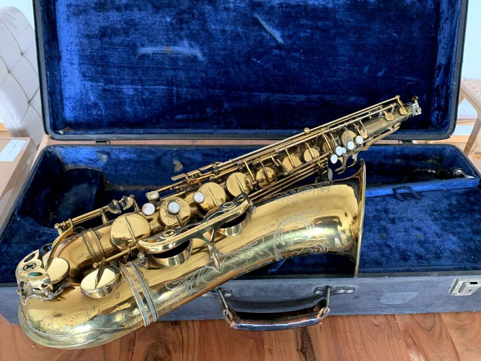 Saksofon tenorowy Henri Selmer Paris z lat 1960, super cena Targówek - zdjęcie 1