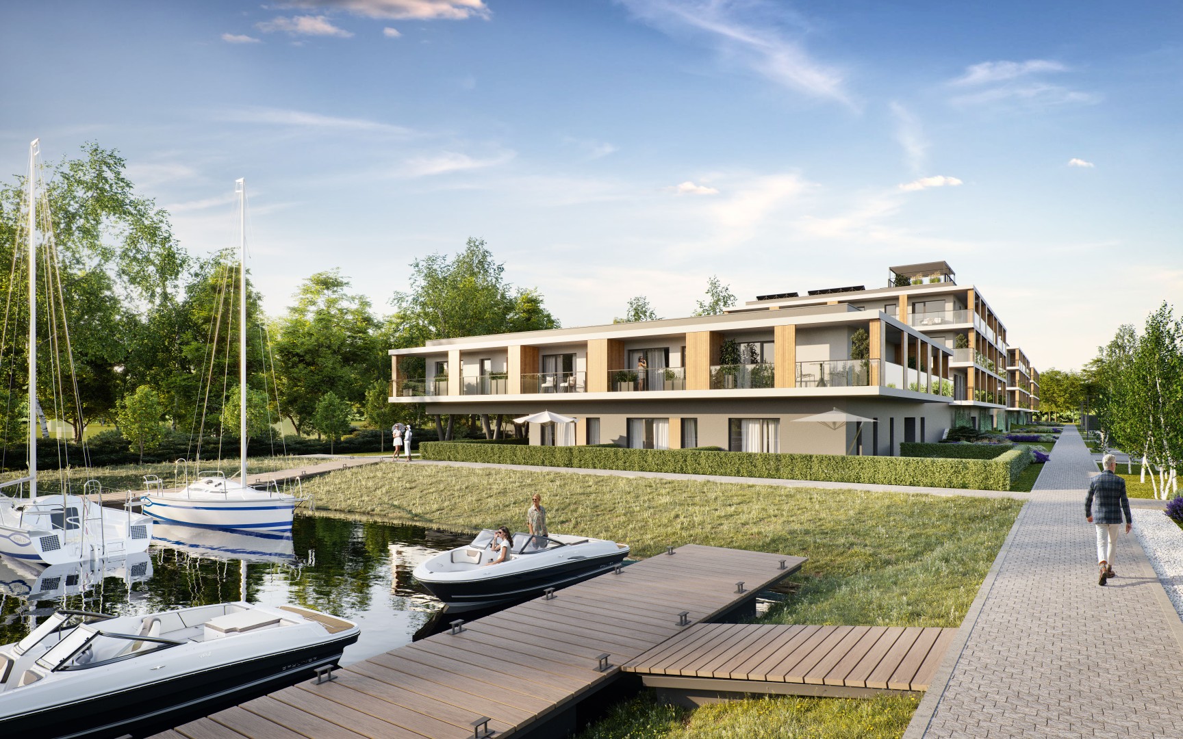 Najlepszy apartament w inwestycji nad Jeziorem Dąbie z mariną, sauną Szczecin - zdjęcie 12