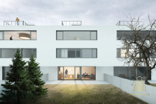 Dwulokalowe budynki mieszkalne w zielonej okolicy