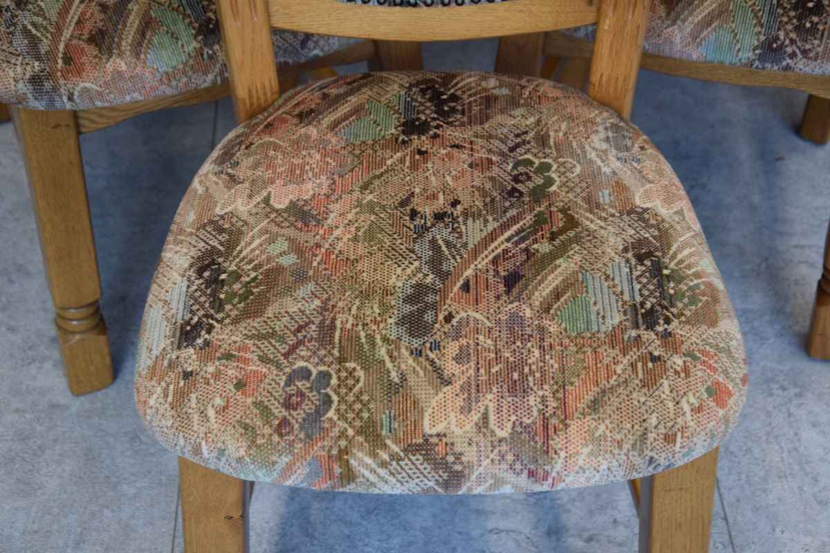 krzesła dębowe 6 szt - super stan Olsztyn - zdjęcie 5