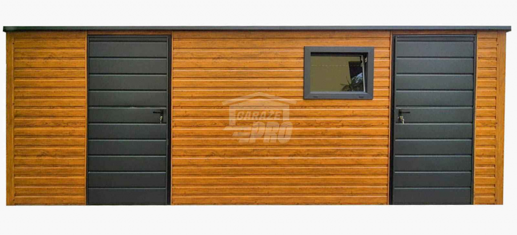 Schowek - Domek Ogrodowy 6x3m - 2x drzwi - 2x okno dach GP621 Busko-Zdrój - zdjęcie 1