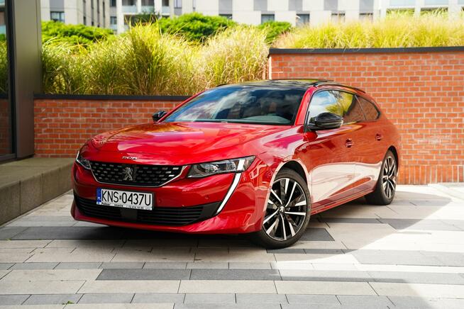 Peugeot 508 SW Panorama | ACC | Martwe Pole | Full LED | Keyless | Hak Kraków - zdjęcie 1