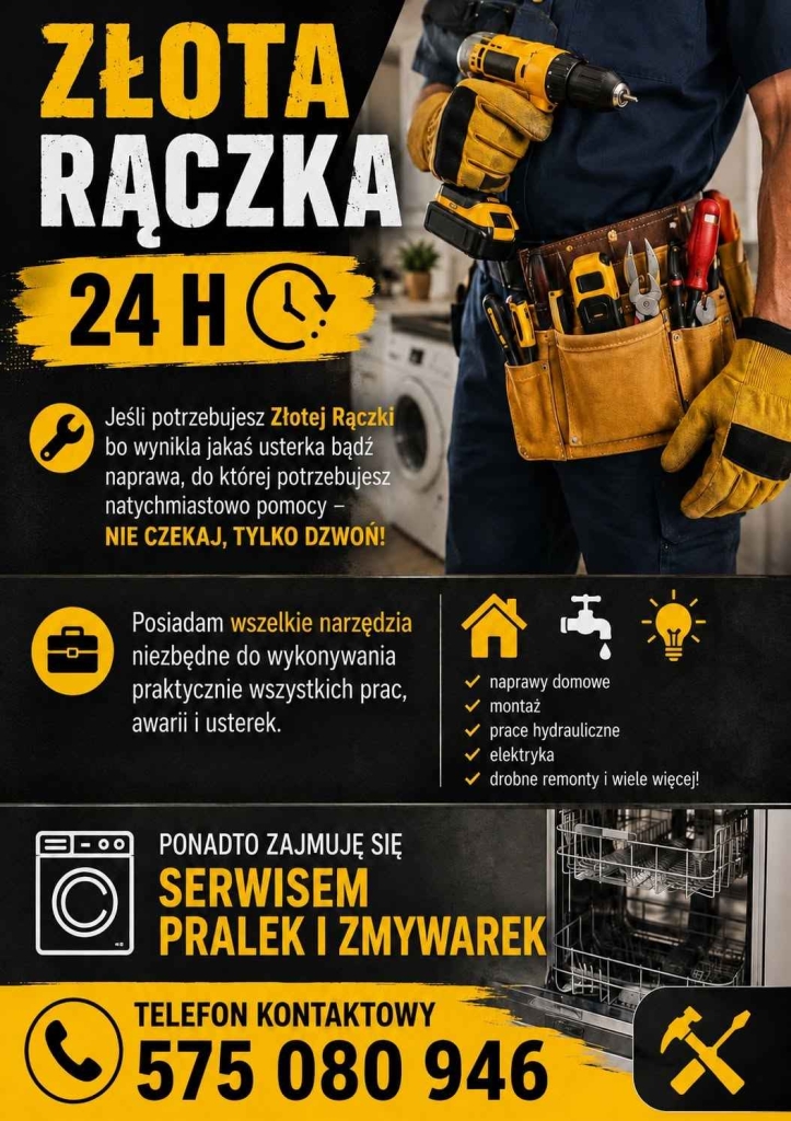 Fachowiec od usterek i napraw ZŁOTA RĄCZKA Ostróda - zdjęcie 2